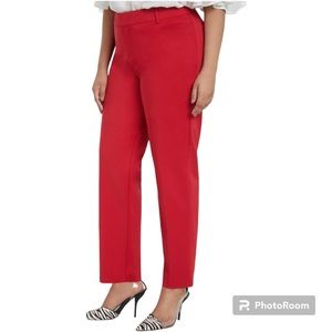 NEW Eloquii Women's Pants Size 18W Red